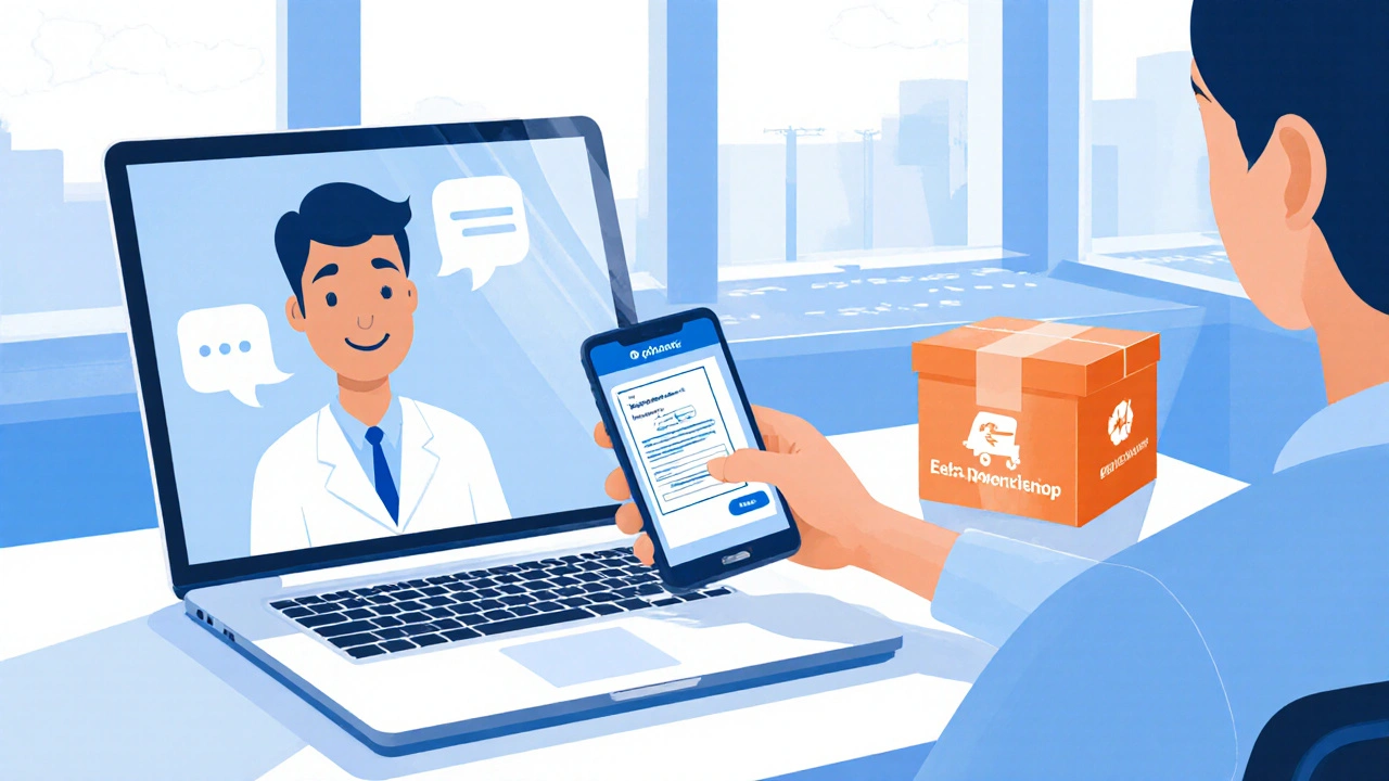 Étapes pour commander votre Zyrtec générique en ligne