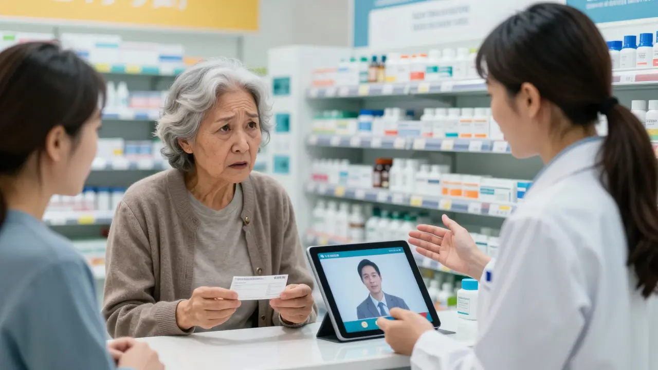 Comment demander des services d'interprétation pour le conseil sur les médicaments