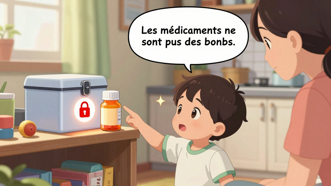 Enseigner la sécurité des médicaments aux enfants à la maison et à l'école