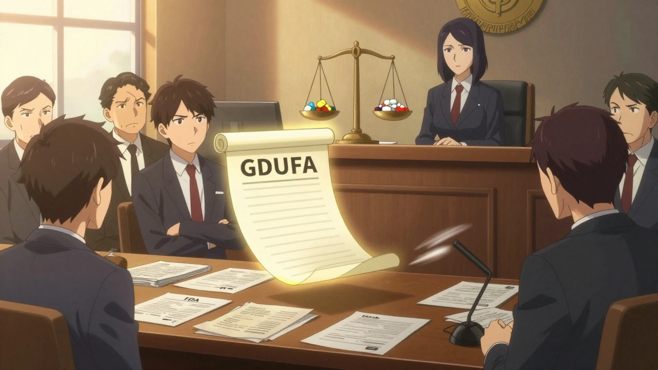 Lois sur les frais d'utilisateurs des médicaments génériques : le cadre légal soutenant l'analyse de la FDA