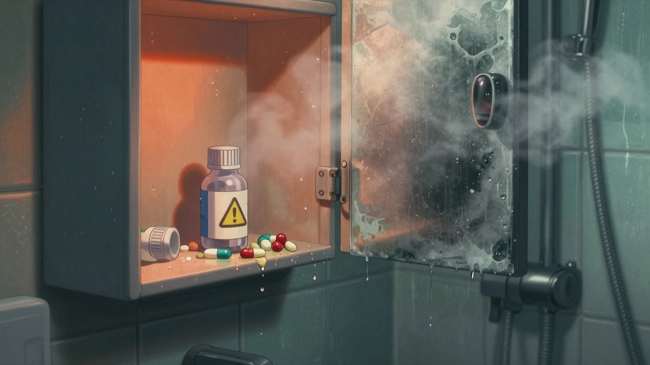 Pourquoi vous ne devriez pas ranger vos médicaments dans la salle de bain