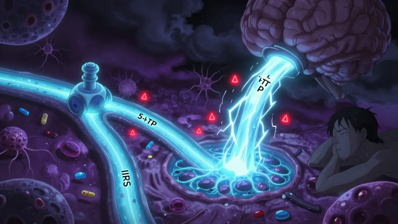 5-HTP et ISRS : Risque de syndrome sérotoninergique en combinaison