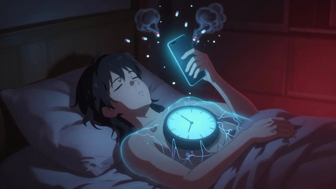 Hygiène du sommeil quand les médicaments perturbent le repos