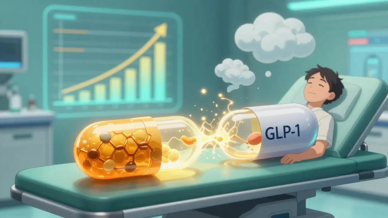 Une pilule combinant colesevelam et semaglutide brille, les effets secondaires se dissipent en vents légers.