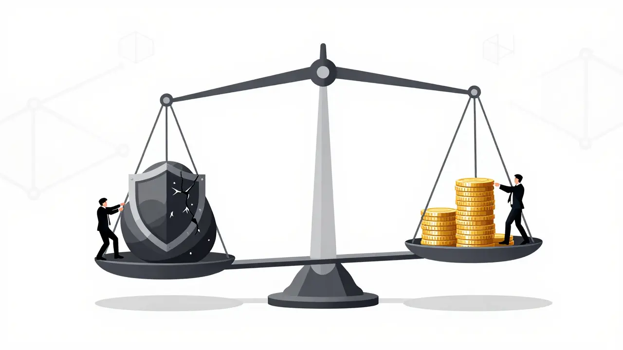 Balance symbolique illustrant l'équilibre entre responsabilité et indemnisation